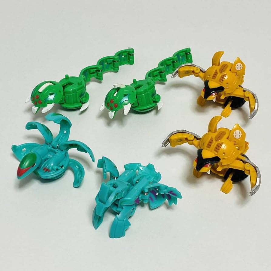 Amazon.co.jp: SEGATOYS セガトイズ 爆丸 6個セット 豹ジャガード