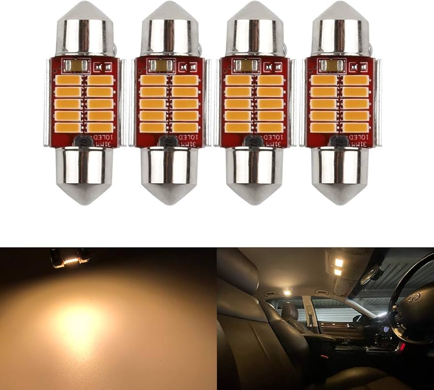 Amazon | Catland T10×31 ルームランプ LED 電球色 ルームライト T10