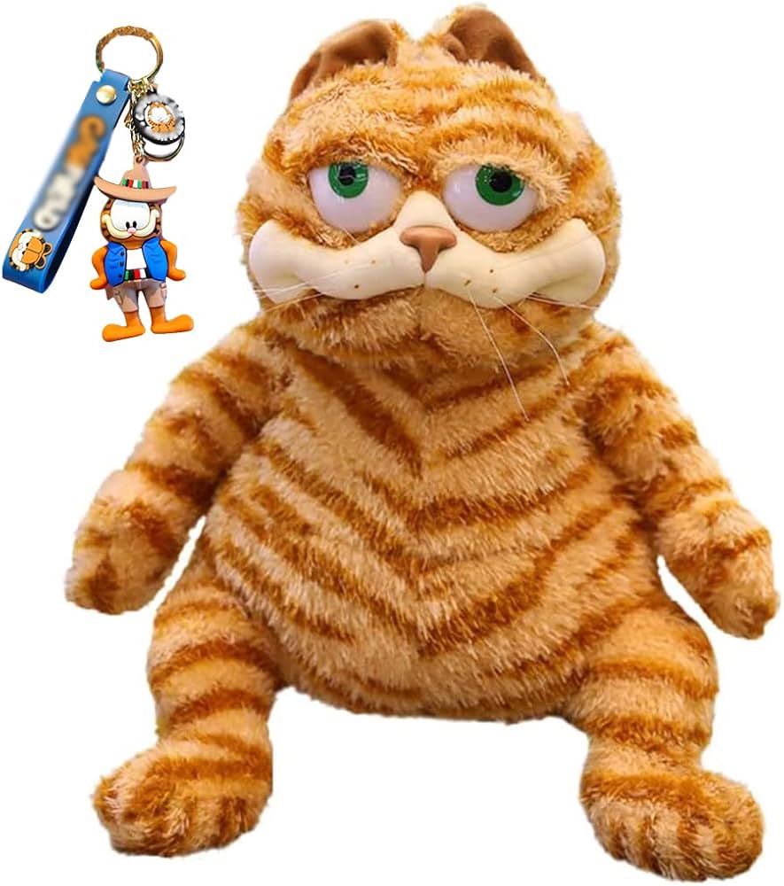 Amazon.co.jp: WOOCARE 猫 ぬいぐるみ 人形 11.8インチ ガーフィールド