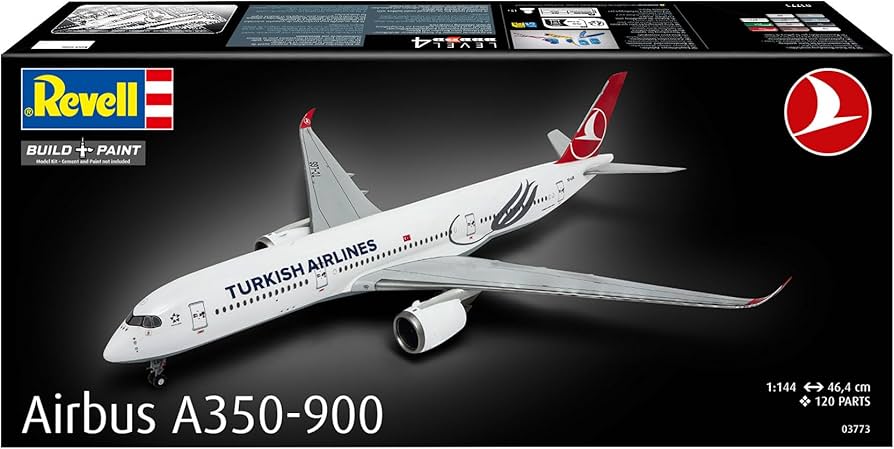 Amazon | ドイツレベル 1/144 エアバス A350-900 トルコ航空