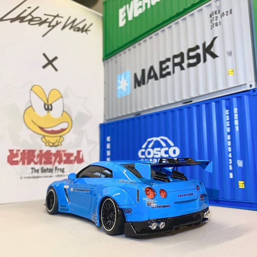 Amazon | 京商 ミニッツ 用 LB GT-R ホワイトボディ セット for for