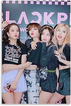 Amazon.co.jp: BLACKPINK Jennie Lisa Jisoo Rose アートパネル 1枚