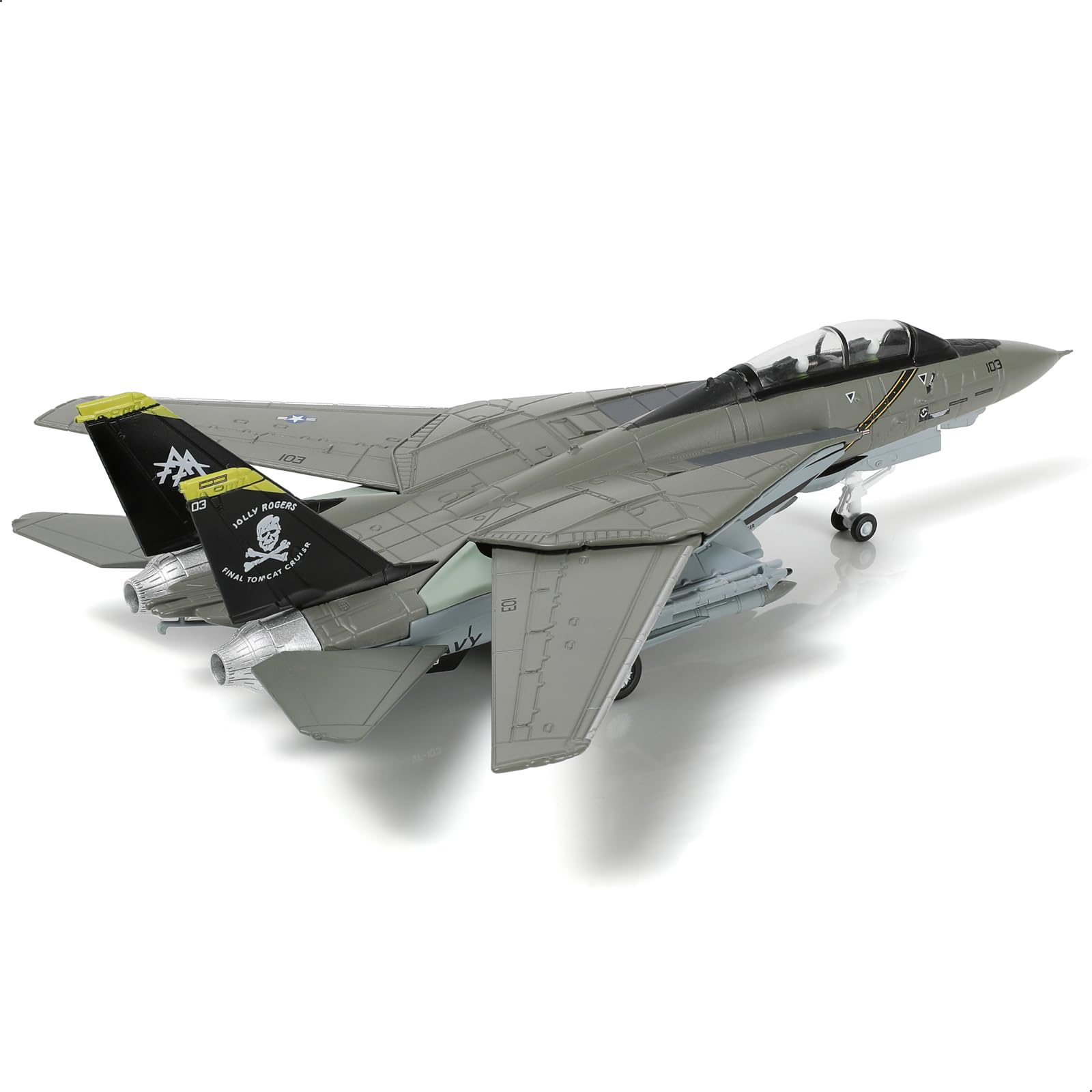 Amazon.com: SEBUNAS F-14A Tomcat 1/100 Metal Airplane Model Kits