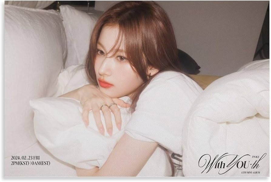 Amazon.co.jp: K-pop Twice Sana トゥワイスのサナのポスター With YOU