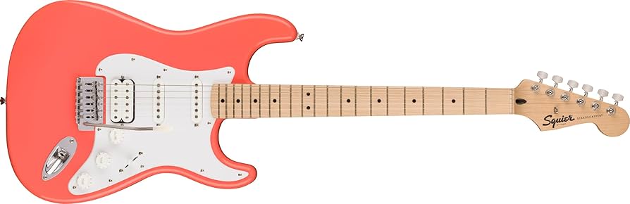 世界に1本！Squier ストラト 手仕上げバースト アルニコV搭載 世界に1