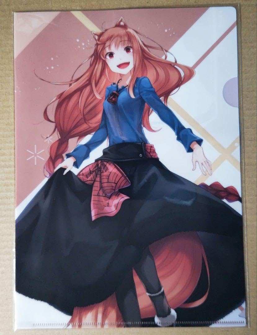 Amazon.co.jp: ホロ 電撃文庫30周年記念 A4クリアファイル 狼と香辛料