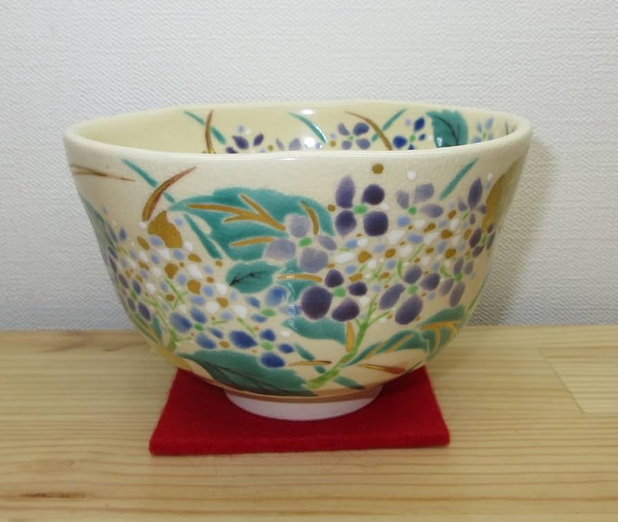 送料込【逢絢亭】茶道具 茶碗 萬古焼 志野写 裏千家書付 佐久間芳丘 共