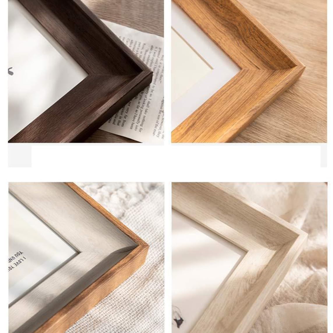 Amazon.co.jp: [VANDROUP] フォトフレーム 写真立て 木製 縦横