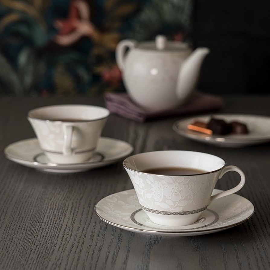 Amazon.co.jp: NARUMI(ナルミ) カップ ソーサー セット ミラノビアンカ