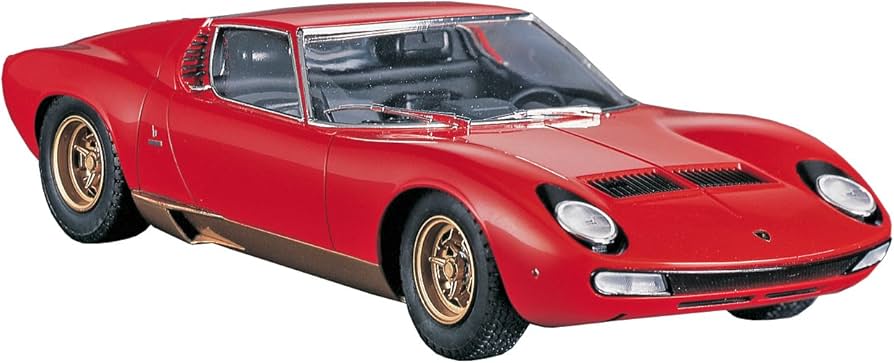 Amazon.com: 1/24 Lamborghini Miura SV (HC13) yJapanese plastic