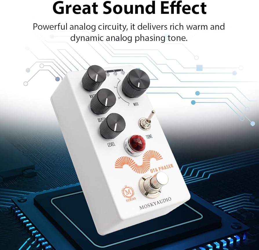 Amazon | ギター エフェクターエフェクターギターフェイザーペダル