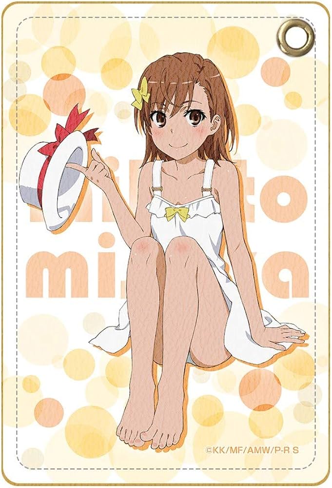 Amazon.co.jp: とある科学の超電磁砲S レザーパスケース デザイン01