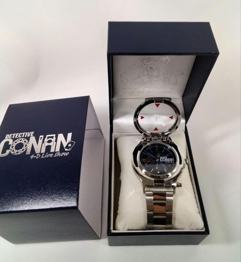 Amazon | USJ コナン 腕時計 麻酔銃型 腕時計 保証書、限定袋