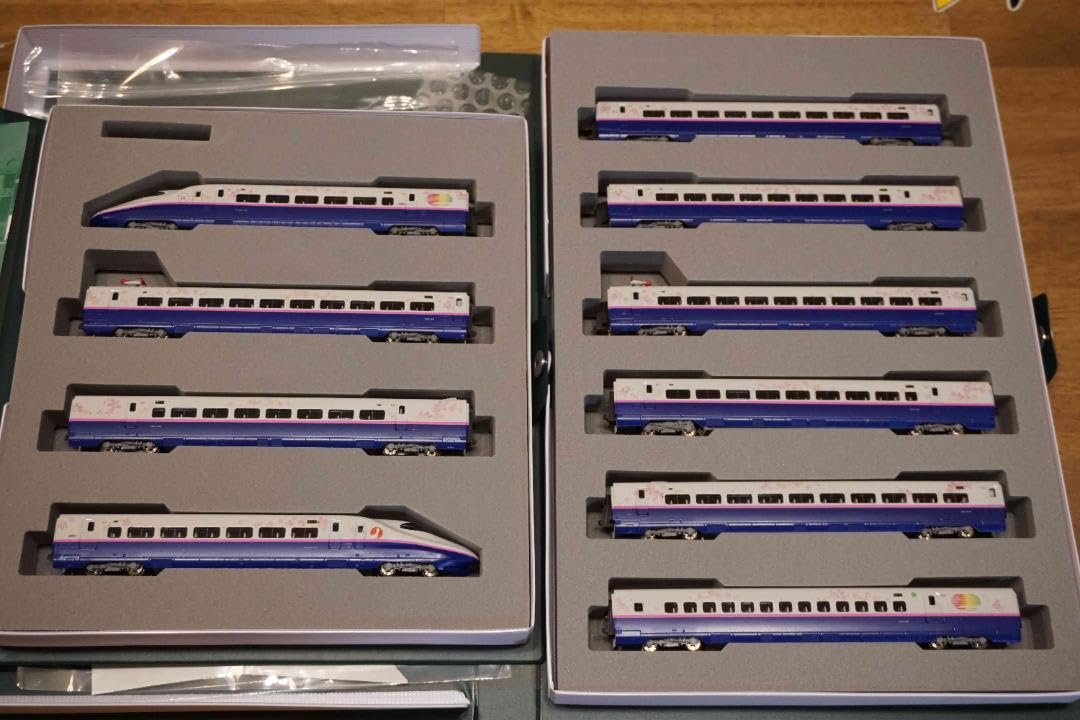 Amazon.co.jp: KATO E2系 東北新幹線 30周年記念 桜ラッピング仕様 10