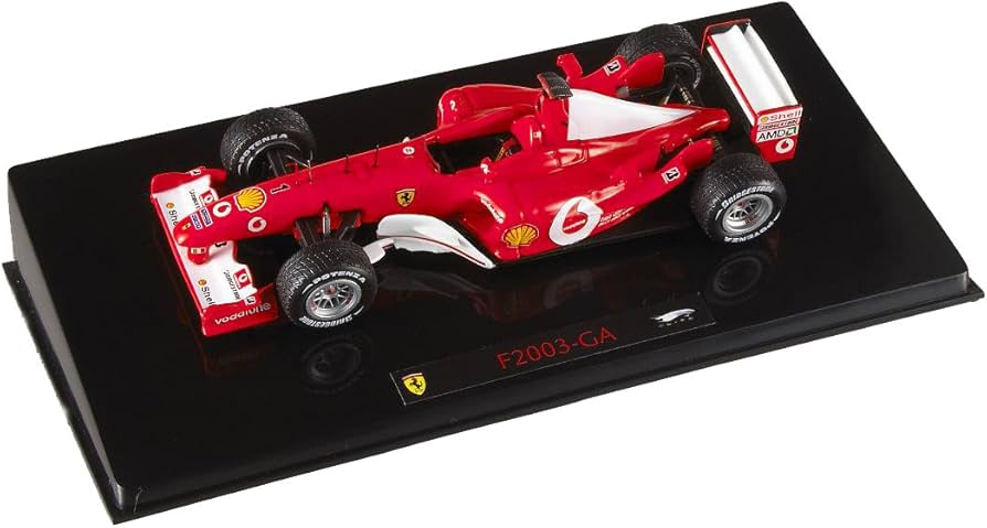 Amazon | 【MATTEL/マテル】1/43 フェラーリ F2003-GA M.シューマッハ