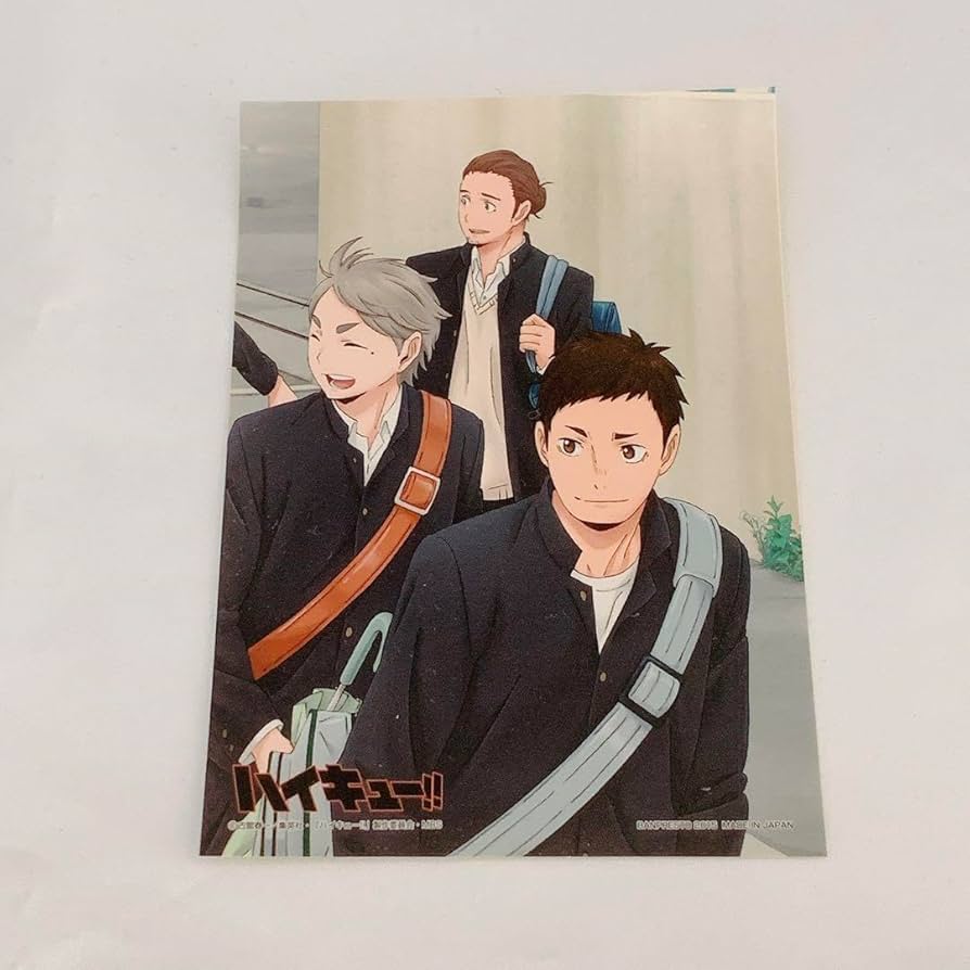 Amazon.co.jp: ハイキュー!! 一番くじ ステッカー 澤村大地 菅原孝支