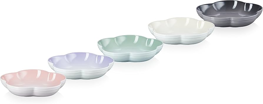 Amazon.co.jp: ル・クルーゼ(Le Creuset) 皿 深皿 フラワー
