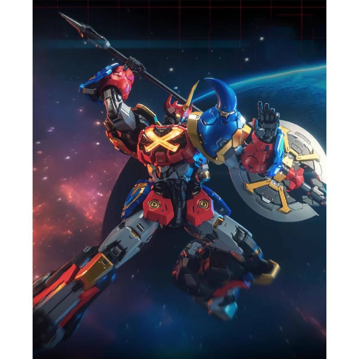 Amazon | HiPlay MOSHOWTOYS 至臻X級 戦国魔神ゴーショーグン 発光可能