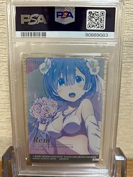 Amazon.co.jp: PSA10 リゼロ ウエハース レム 箔押し : おもちゃ