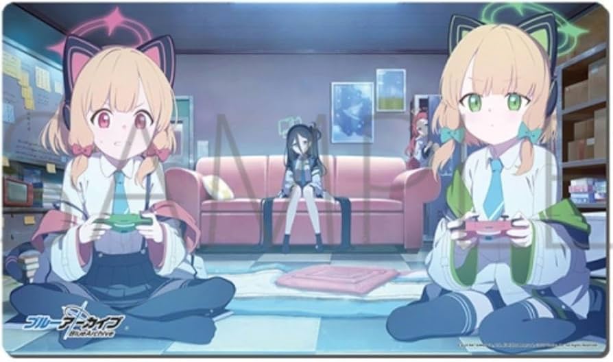 Amazon | ブルアカ プレイマット D:ゲーム開発部 モモイ ミドリ ユズ