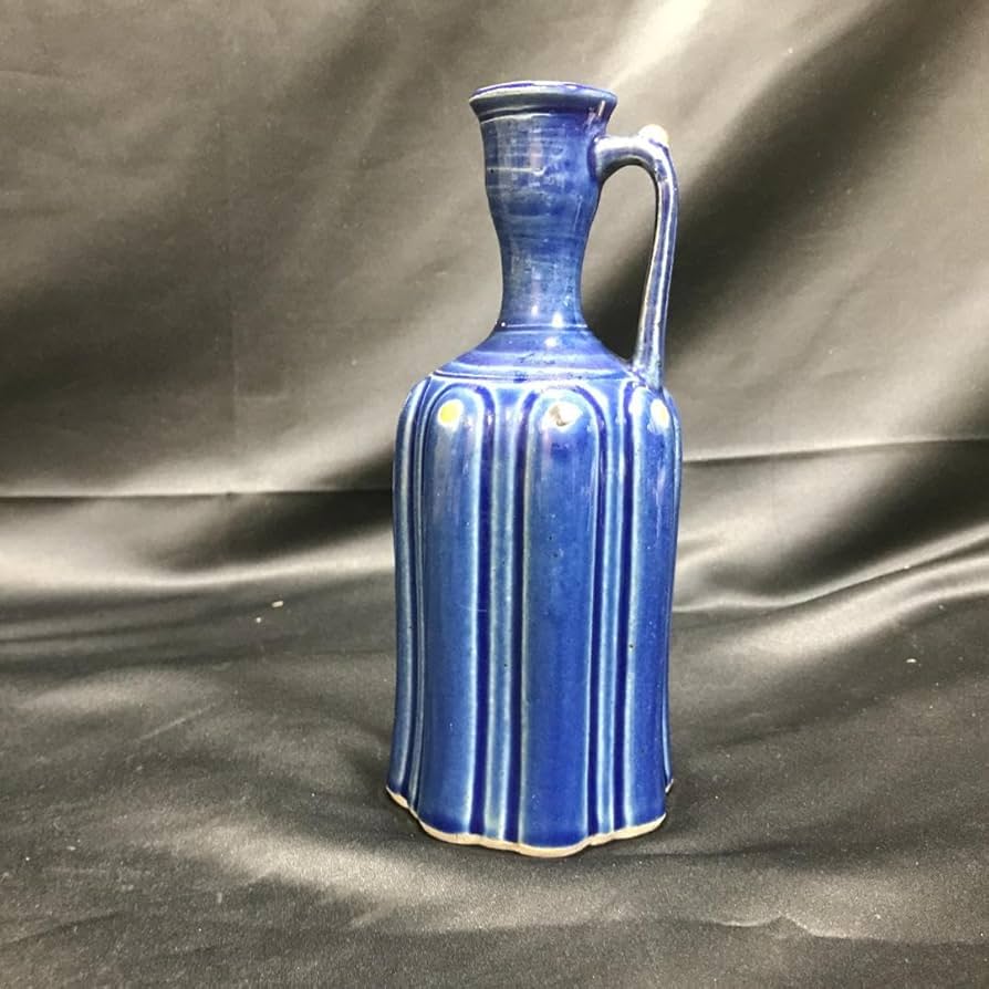 Amazon.co.jp: 人間国宝 加藤貞男 幸兵衛窯 茶道具 花瓶 : ホーム