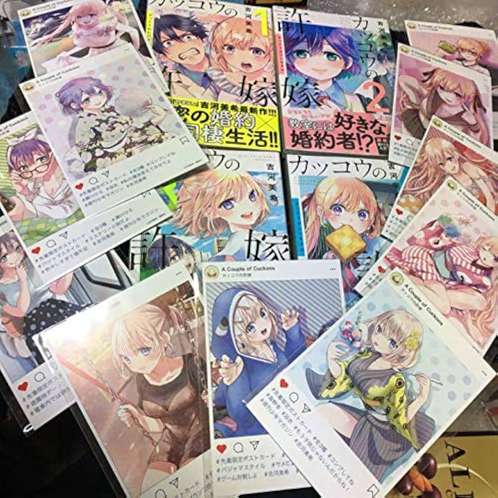 Amazon.co.jp: カッコウの許嫁 全巻初版 特典ポストカード