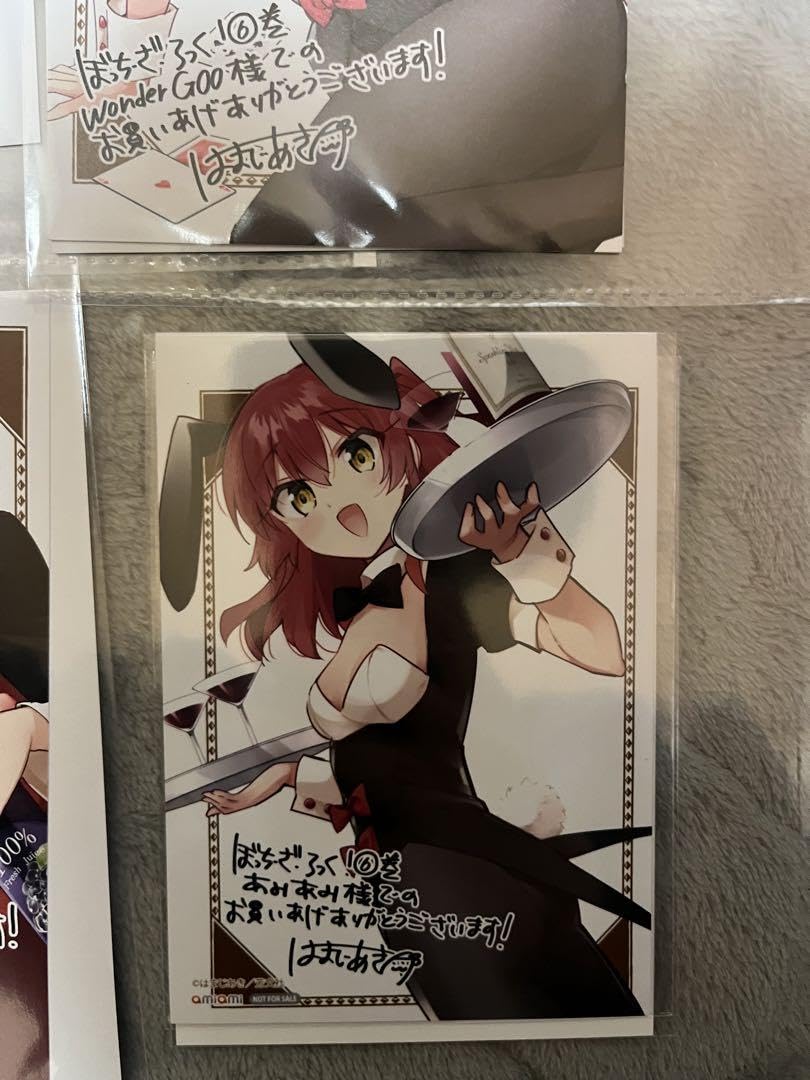 Amazon.co.jp: ぼっち ざ ろっく 6巻特典 イ カード、 5枚セット