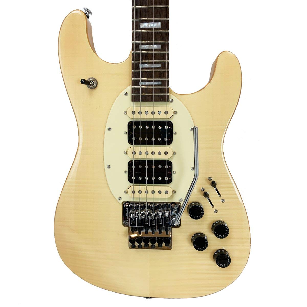 Amazon | GoDpsMusic 6弦のこぎり歯 ES ハイブリッド エレキギター