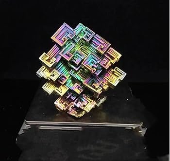 Amazon.co.jp: 高純度ビスマス結晶バイメタルクリスタルレインボー