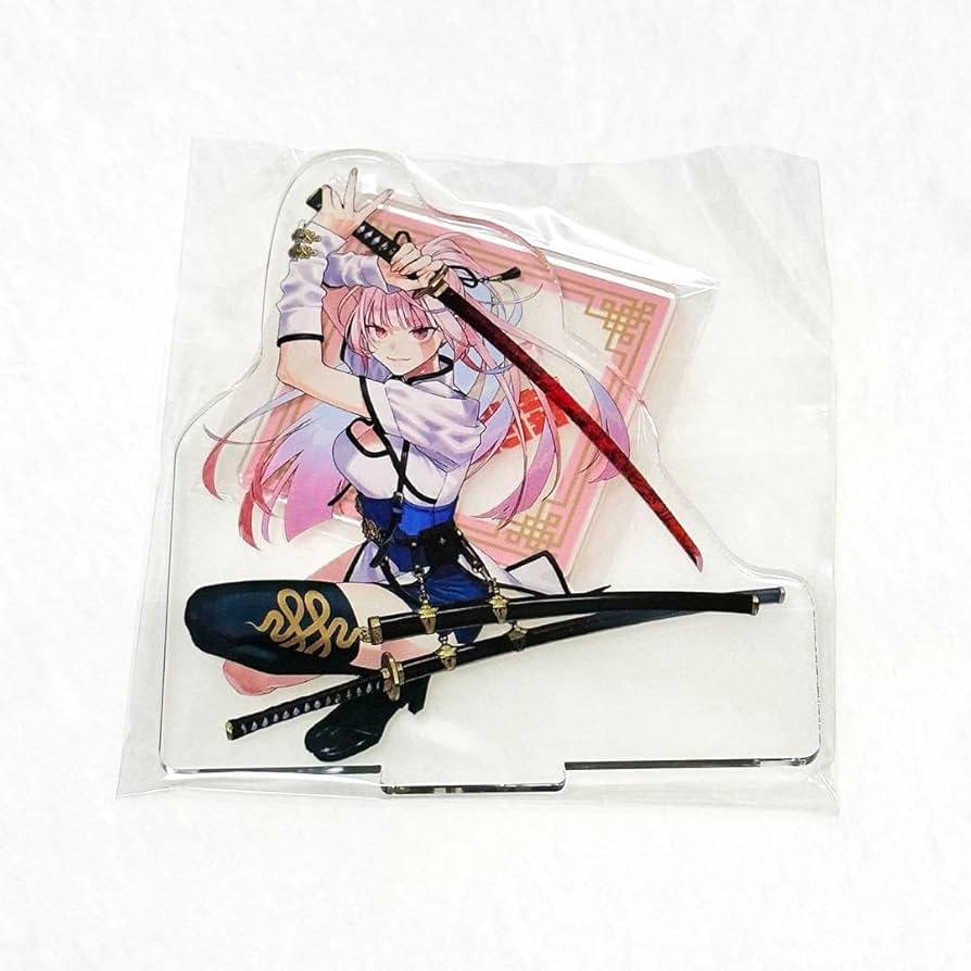 Amazon.co.jp: 極楽街 ネイ アクリルスタンド ゼブラック 抽選 当選品