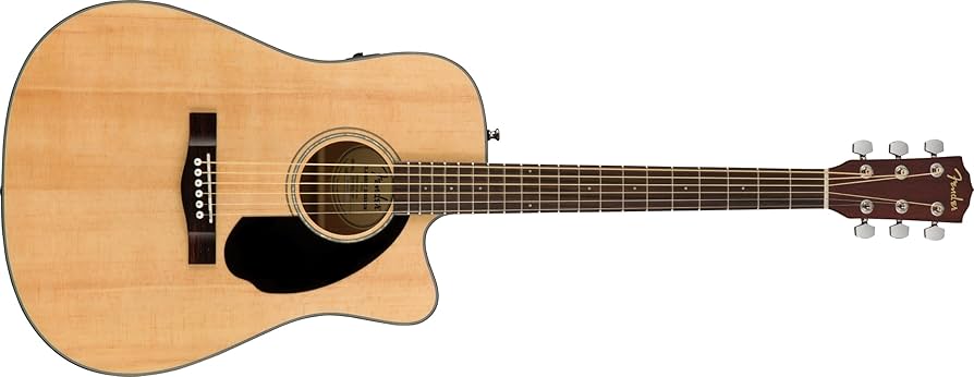 Amazon.com: Fender CD-60SCE Dreadnought Cutaway Acoustic Electric