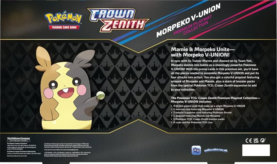 Amazon.com: Pokémon TCG: Crown Zenith Premium Playmat Collection