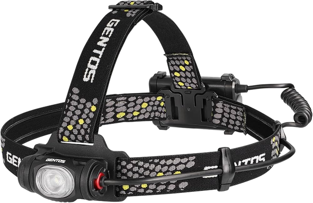 Amazon.co.jp: GENTOS(ジェントス) LED ヘッドライト 【明るさ380