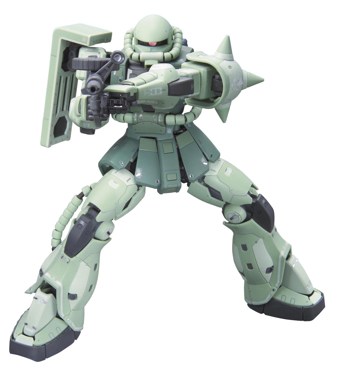 Amazon.com: Bandai Hobby Bandai #04 MS-06F Zaku II 1/144 Real