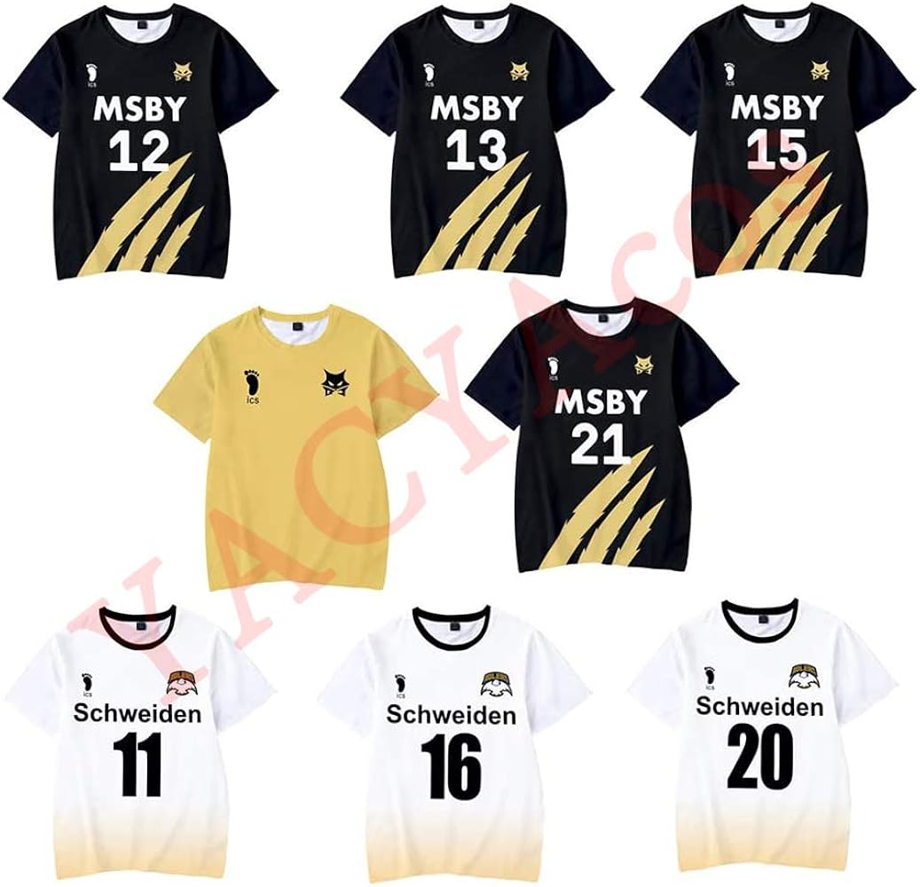 Amazon.co.jp: ハイキュー tシャツ MSBY ADLERS 日向翔陽 木兎光太郎