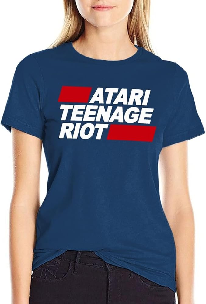 Amazon | [Meiban] Atari Teenage Riotレディース半袖カジュアルT