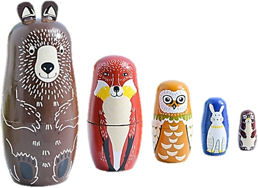 Amazon | ST TS マトリョーシカ マトリョーシカ人形 手作り 北欧風