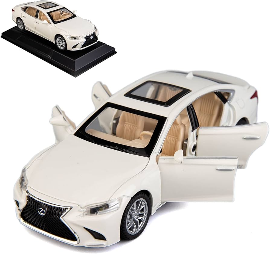 Amazon.com: BDTCTK 1/32 Compatible for Lexus Ls500h Model Car