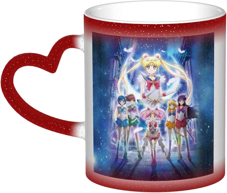 Amazon.co.jp: 美少女戦士セーラームーン マグカップ 変色カップ 耐熱