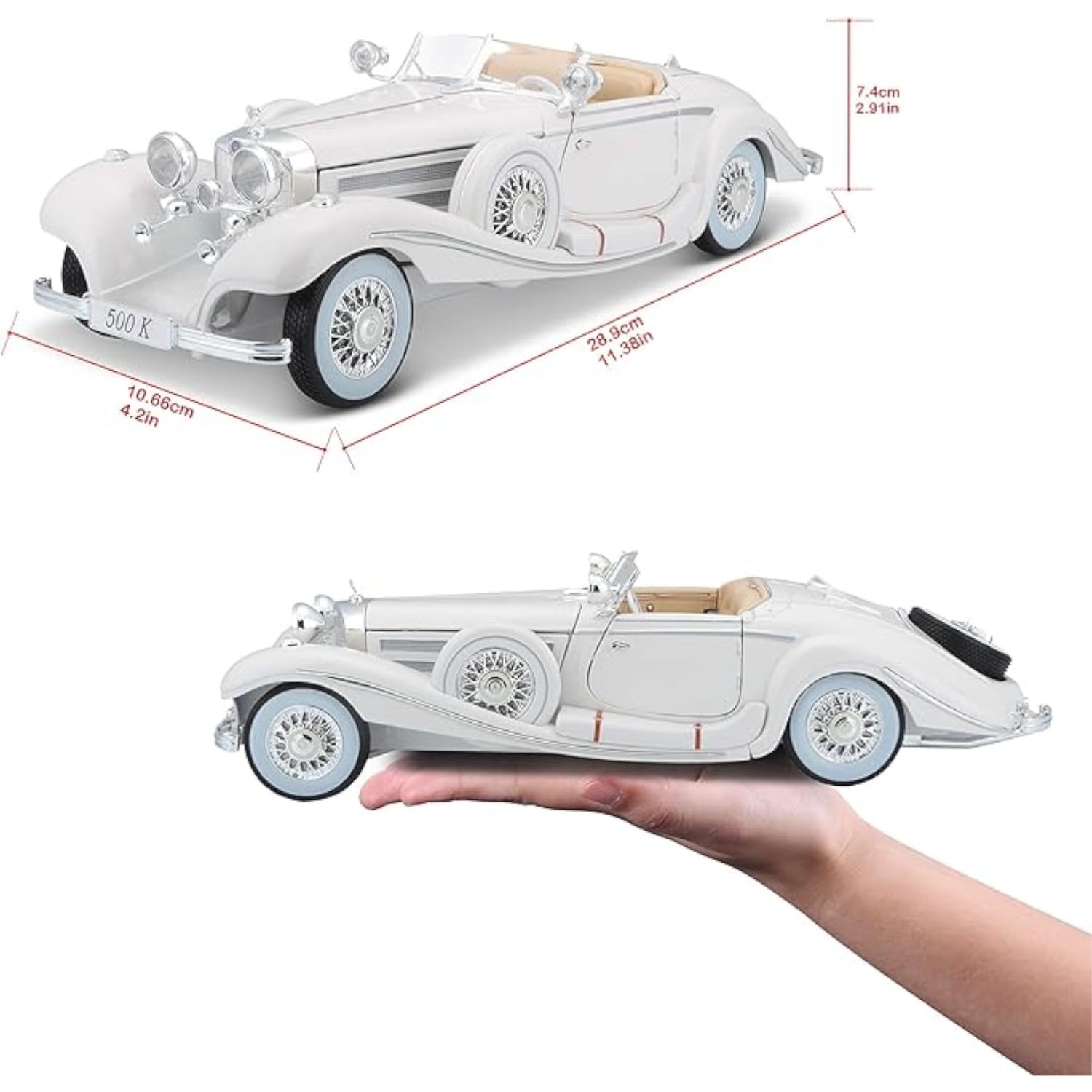 Amazon.co.jp: マイスト Maisto 1/18 Mercedes Benz 500 K Type
