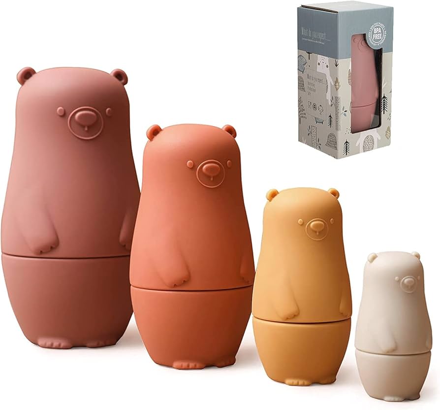 Amazon | Mamimami Home マトリョーシカ おもちゃ がさね シリコン