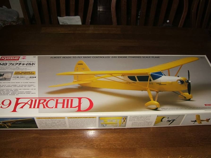 Amazon | 1/10 京商 R/C 049フェアチャイルド Cox 049エンジン付