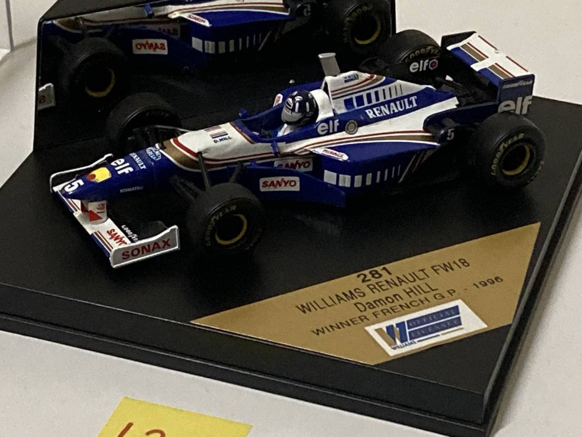 Amazon | ONYX オニキス 1/43 デイモンヒル Damon Hill ウィリアムズ