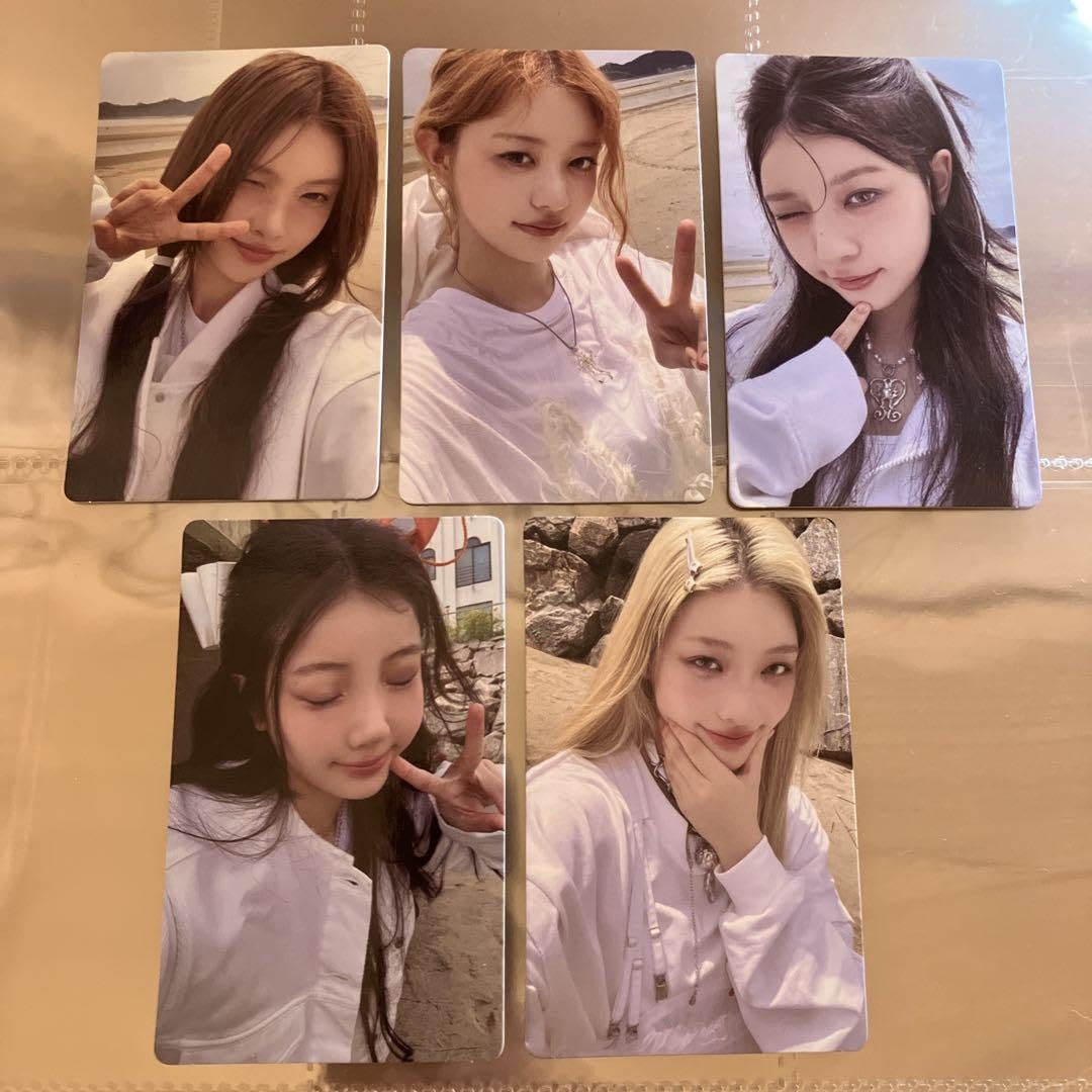 ILLIT トレカ NCA TSUTAYA ラキドロ 5種コンプ ×5 ILLIT 時よ止まれ