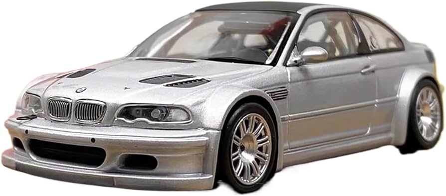 Amazon | ミニカー 1:43 BMW M3 GTR E46 おもちゃの車モデルクラシック