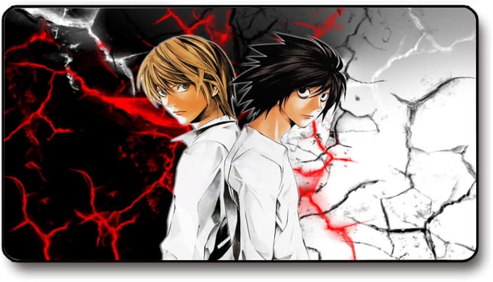 Amazon | デスクマット 事務机マット デスノート (1) 大型マウスパッド