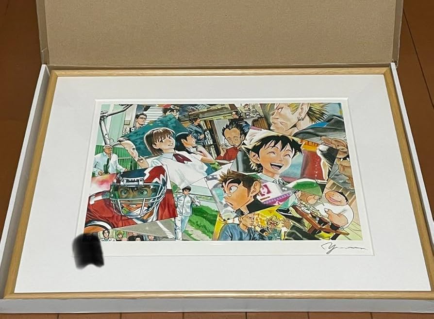 Amazon.co.jp: 直筆サイン入り 複製原画 アイシールド21 : おもちゃ