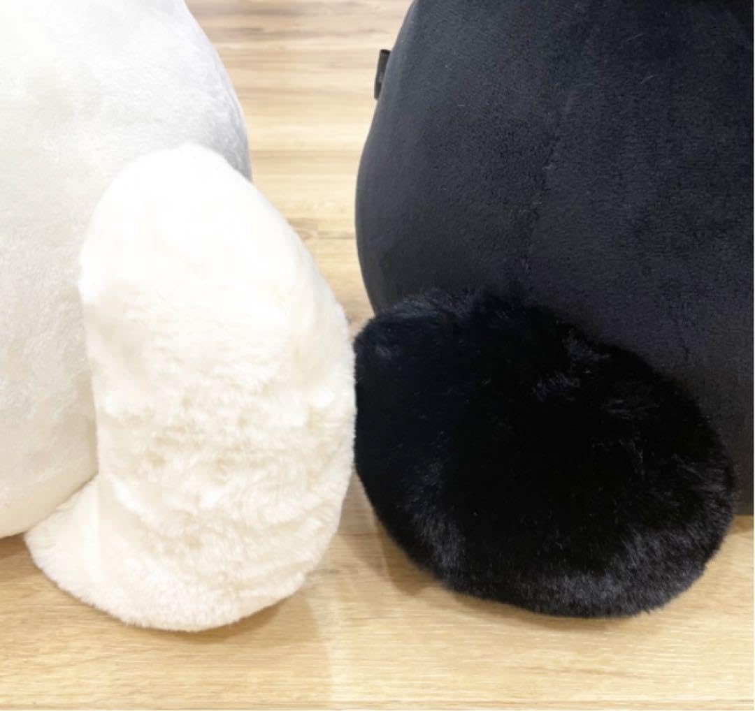 Amazon.co.jp: まっくろうさぎ うさぎ&ねこ BIGぬいぐるみ セット