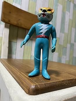 Amazon.co.jp: 当時物 鉄人タイガーセブン ソフビ人形 ブルマァク