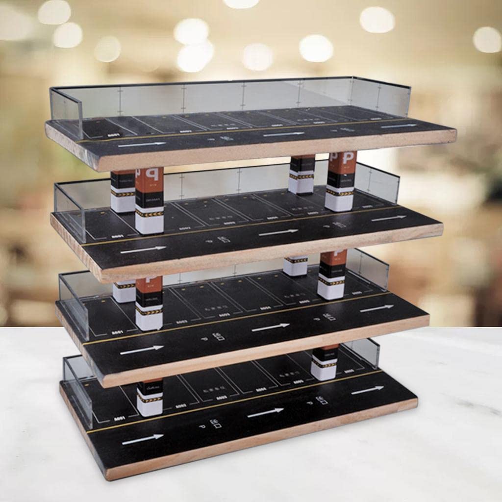 Amazon | Colcolo 1/64スケール ミニ駐車場 駐車場モデル 4層駐車場